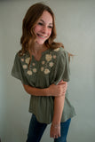 The Gabrielle Embroidered Top (Tween)