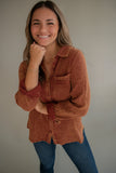 The Edwards Gauze Button Top
