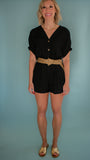 The Jennifer Belted Romper