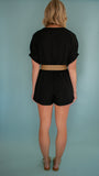 The Jennifer Belted Romper