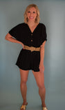 The Jennifer Belted Romper