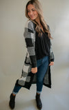 The Rhone Plaid Cardigan