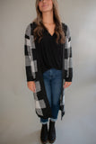 The Rhone Plaid Cardigan