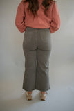 The Sumpter Wide Leg Denim (Olive)