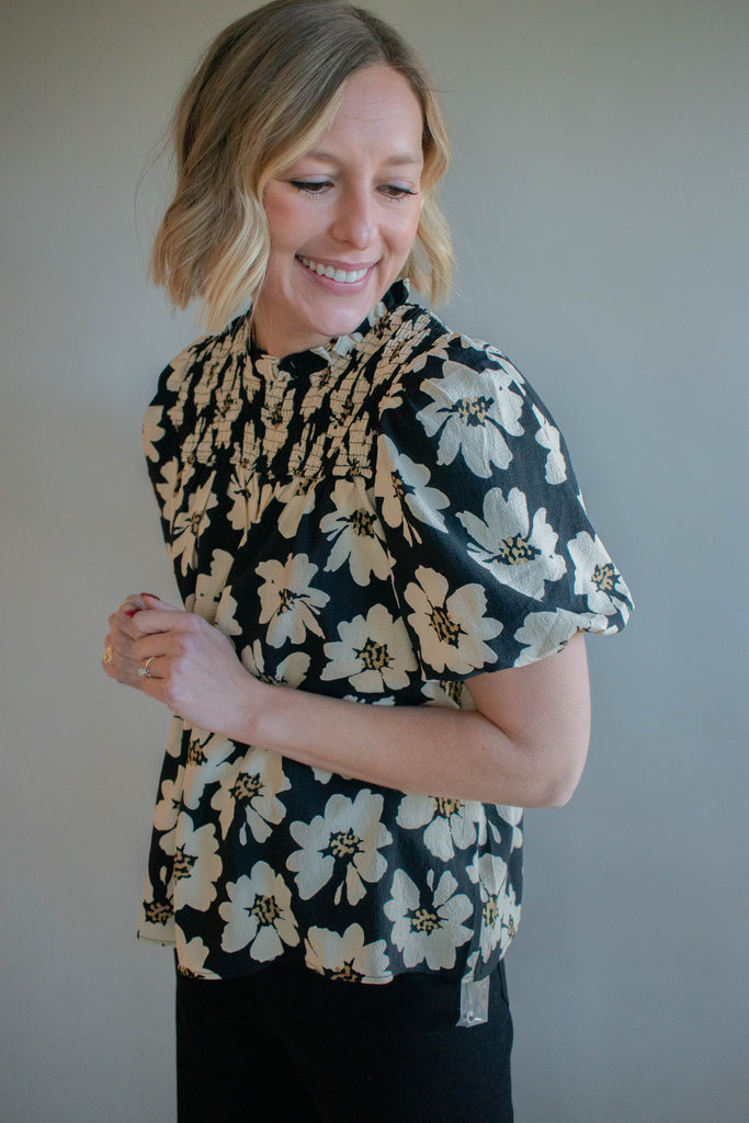 The Arbor Floral Top