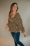 The Kimberly Peplum Top