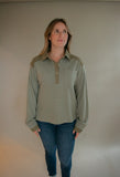 The Eleanor Waffle Corduroy Top