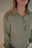 The Eleanor Waffle Corduroy Top