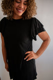 The Jayden Flutter Sleeve Dress