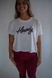 The Howdy Cropped Top