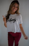 The Howdy Cropped Top