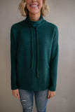 The Jessica Ribbed Cowl Neck Top