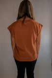 The Briar Stud Top (Burnt Orange)