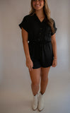The Niznik Romper (Black)