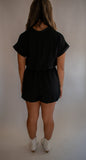 The Niznik Romper (Black)