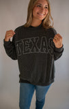 The TEXAS Ribbed Long Sleeve Top