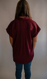 The Weston Button Down (Wine)