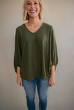 The Margie Top (Olive)