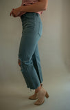 The Balsam Vintage Flare Crop Denim