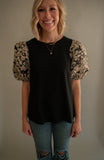The Wellington Puff Sleeve Top