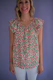 The Lindie Floral Top
