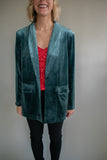 The Laraine Velvet Blazer