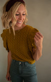 The Belmont Cropped Sweater Top