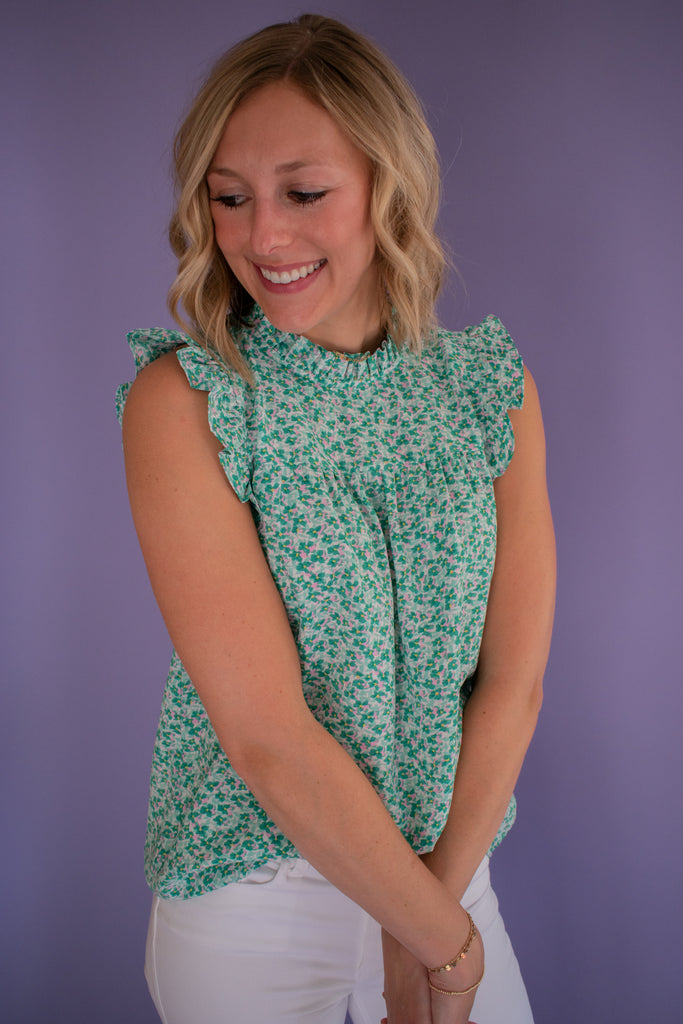 The Harlyn Floral Top