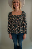 The Hawthorne Smocked Top