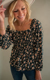 The Hawthorne Smocked Top