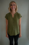 The Joan Button Top