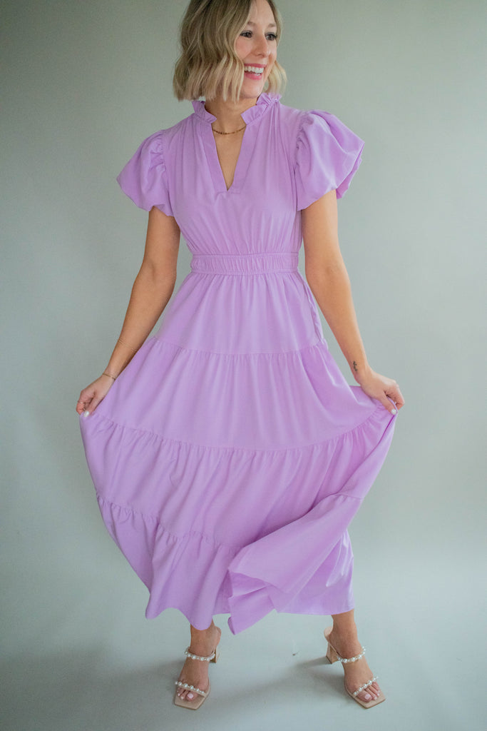 The Frazier Dress (Lilac)