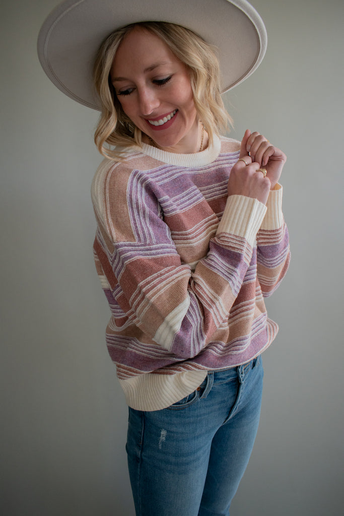 The Tucker Striped Sweater