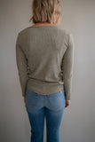 The Mcray Ribbed Top (Olive)