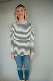The Selah Textured Striped Sweater