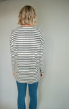The Selah Textured Striped Sweater