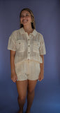 The Izzy Crochet Set (Cream)