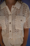 The Izzy Crochet Set (Cream)