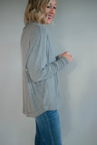 The Stetson Cowl Neck Top (Grey)