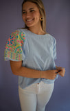 The Maisie Embroidered Top