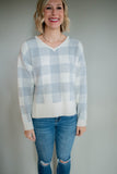 The Mallory Gingham Sweater