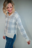 The Mallory Gingham Sweater