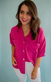 The Charmaine Button Down Top