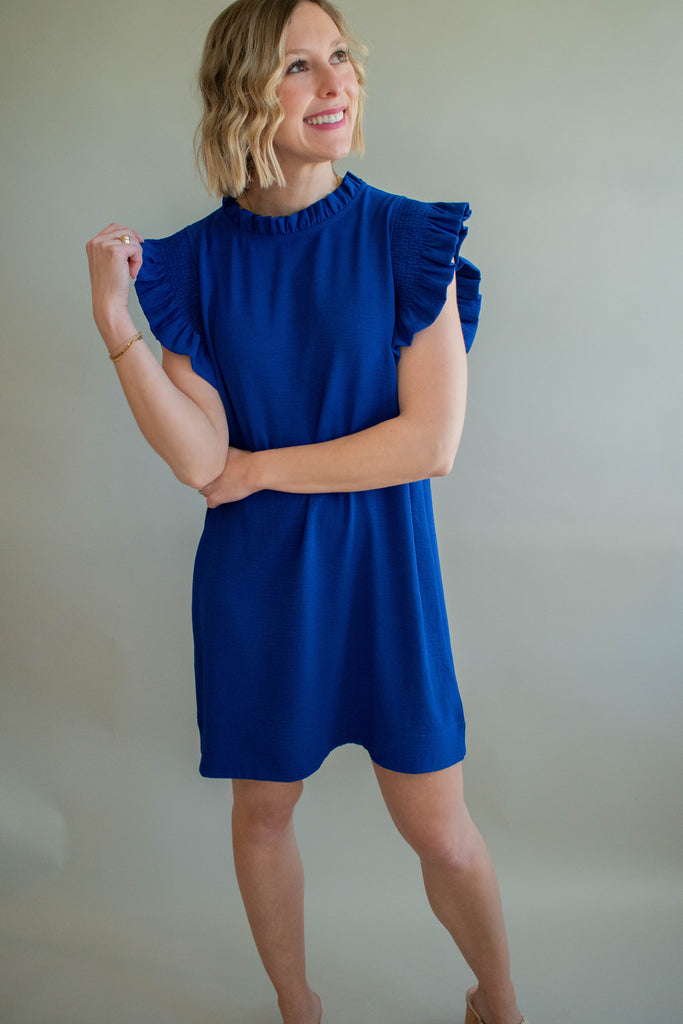 The Michelle Dress (Blue)