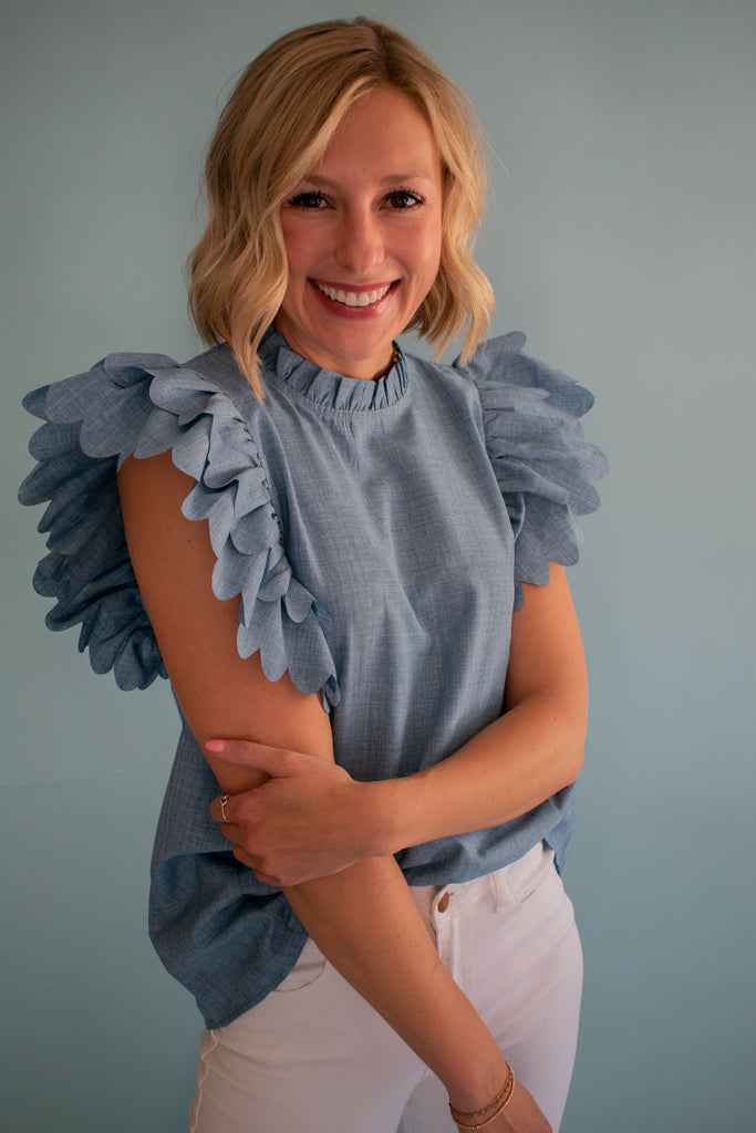The Windsor Scallop Top