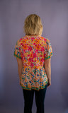 The Gracyn Floral Top (Pink)