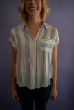 The Trisha Button Top