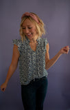 The Cheyenne Top (Navy)
