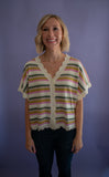 The Radley Button Knit Top
