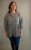 The Dalton Button Babydoll Top